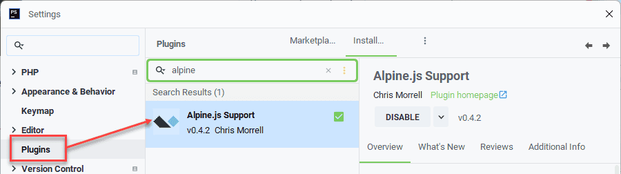 Alpine.js plugin