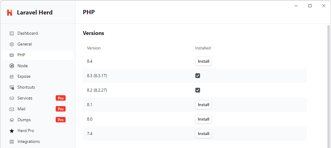Herd PHP