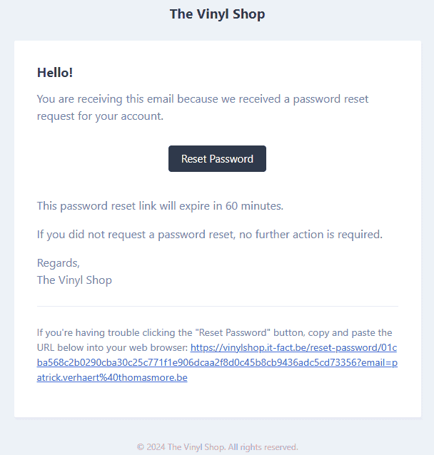 Check mailbox